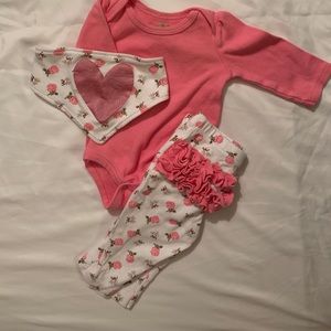 Long sleeve onesie set